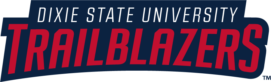 Dixie State Trailblazers 2016-Pres Wordmark Logo v4 DIY iron on transfer (heat transfer)